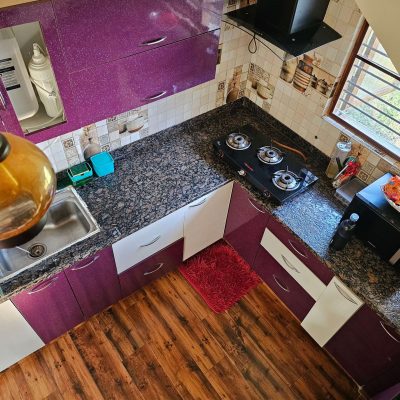 Kitchen from top view